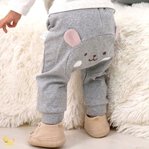 Baby pp pants spring autumn and winter outside wearing toddler child Harun pants female baby big fart pants boy girls fall