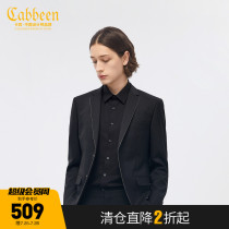 Mall with the same Carbine city mens black casual blazer 2204134003 commuter business simple C