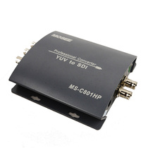 Broadcast-grade YUV to SDI converter SDI Video switcher Adjustable frequency multi-format output