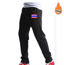 Thai Flag Bangkok travel MUAY THAI Muay THAI Thailand plus velvet trousers pants
