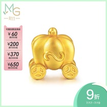 Zhou Shengsheng Pure gold charme beaded Pumpkin car Transfer Beads 83632C Pricing