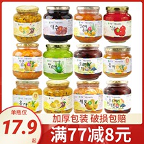 South Korea imported Quannan honey grapefruit tea 1000g flavor fruit tea fruit jam drinking water drinking