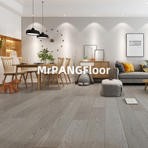 Export foreign trade multilayer solid wood floor waterproof floor heating special board environmental protection extremely simple luxury oak ENF