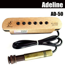Adeline AD50 folk acoustic guitar sound hole playing board pickup Wood handmade
