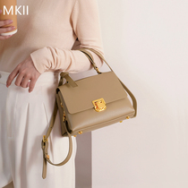 French MKII premium feel bag female 2021 new fashion tide Hand bag niche shoulder bag leather Kelly bag