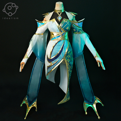 taobao agent The ideal League of Legends COS clothing lol jade sword legends to Zhenqin female suana cosplay clothing full set of women