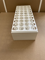 Special transport frame for plastic test tube rack 20ml virus sampling tube 22mm x 40 holes