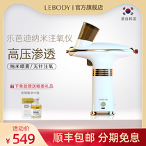 Lebody small high-pressure nanowater photoinjection oxygen meter handheld home water replenishing spray gun cold spray beauty salon instrument