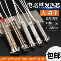 Electric soldering iron core 60W external heating type soldering iron accessories heating core 30W long life 40W heating wire 100W 80W