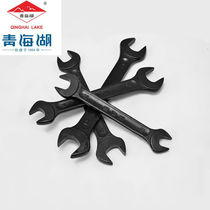 Opening wrench dumb wrench set Black dual-use dumb wrench fork plate machine repair auto repair tools