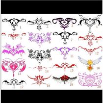 Succuous tattoo stickers color stickers ins Wind waterproof durable female sexy ankle chest lower abdomen private parts pattern