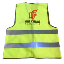 Air China Air China Airport staff reflective vest apron staff safety reflective vest