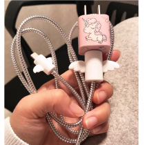 iphone Apple mobile phone original data cable protective cover headset protection winding rope charger head sticker