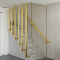 Simple light luxury modern stair handrail railing Indoor household childrens fence Nordic Wrought iron household custom