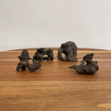 中国美術 砡石 刻 太湖石形 筆架  一対 文房四宝(K-LC679) 中国美術 砡石 刻 太湖石形 筆架 一対 文房四宝(K-LC679)