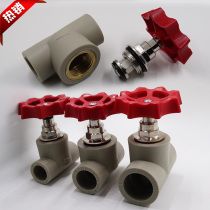HOT PIN PPR HOT MELT CHECK VALVE BOUTIQUE SNAP STOP SHUT-OFF VALVES 202532 GREY PPR WATER PIPE FITTINGS VALVES