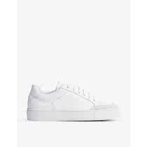 Reiss Mens Ashley Leather Low Bunch Sneakers 2022 New Spring Summer Ladies Luxury