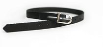 Freejump French imported leather Spurs belt