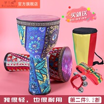 Roland Wei adults African drum kindergarten hand clap drum children percussion instrument Lijiang tambourine music toy