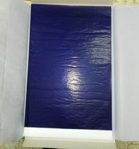 A4 single-sided blue carbon paper 31*20 blue copy paper Transparent printing paper Pad printing paper 80 sheets of blue paper without dirty hands