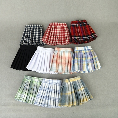 taobao agent Mini-skirt, doll, clothing, pleated skirt, 30cm, soldier
