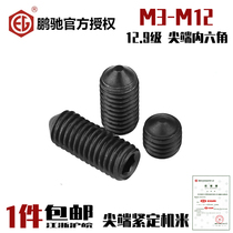 EG Pengchi 45H12 9 grade hexagon socket headless tip tightening screw machine meter M3M4M5M6M8M10M12