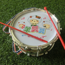 Childrens hand beating drum toys double-sided hand drum percussion instrument baby drum kindergarten boys and girls show performance