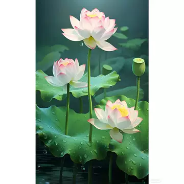 白荷花图-白荷花图促销价格、白荷花图品牌- 淘宝