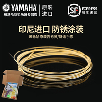 YAMAHA YAMAHA original FS50BT guitar string guitar guitar folk phosphor bronze set of 6 anti-rust