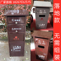 Custom pet poop box outdoor stainless steel poop box poop house community poop box paper bag box toilet box