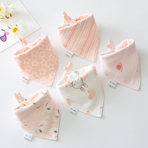 Female treasure saliva towel Korean baby bib winter personality 1 a 2 year old waterproof baby super cute male bib