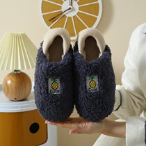 Comfort Postnatal Shoes Month Children Indoor Residence home thick bottom slip cotton slippers warm bag heel high end 1024s