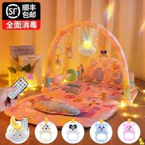 Baby pedal piano toy bed fitness frame Newborn pedal baby toddler two or three months child coax baby artifact