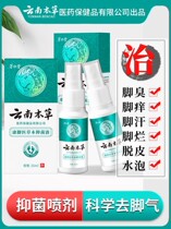 Yunnan herbal beriberi spray antipruritic peeling skin sterilization treatment of foot itching peeling rotten foot ointment root root artifact