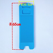 Special number anti-slip durable plastic washboard Candy Color Thickening Lengthened Home Laundry Board Penalty Kneeling