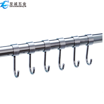  Stainless steel 16 19 22 25 32mm Clothes rack fixed positioning hook Kitchen round tube hook Hanger hook