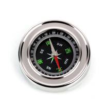 Stainless steel compass Large portable equipment Outdoor mountaineering camping direction compass Waterproof navigation compass