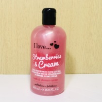 British brand strawberry milk flavor fragrance shower gel 500 ml dreamy sweet fragrance fragrance lasting nude for sale