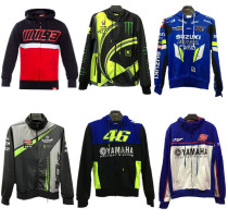New autumn motorcycle jacket motorcycle riding suit zipper hoodie GP sports car fan jacket printed sweater