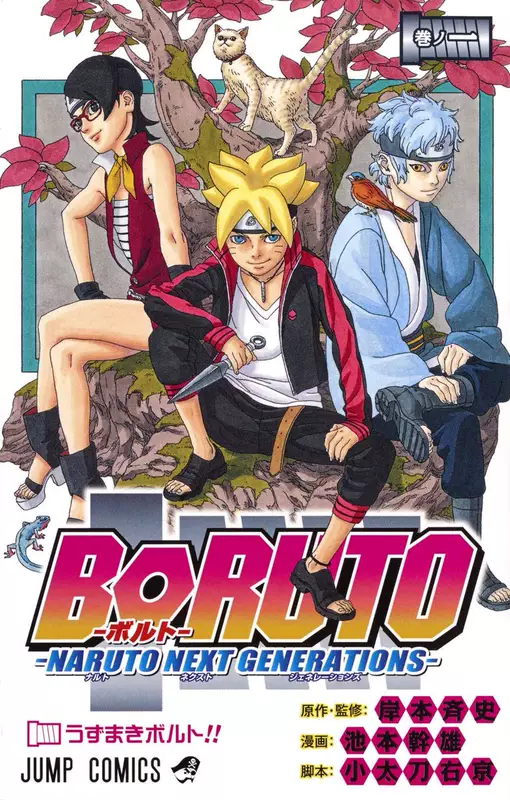 Спот японский Naruto блог биография 1 BORUTO NEXT Generations комиксы