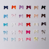 Simi silk webbing 2-point bow silk ribbon stitch bow underwear clothing decoration accessories finished polyester belt