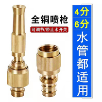 High Pressure Water Gun Watering Car Washes Tool Pure Copper High-pressure Spray Guns Car Wash car Supplies Home Car wash water guns