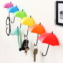 Hook Sticky Hook Small Umbrella Cute Teenage Girl Hearts Room Arrangement Bedroom Decorations 3d Cubism Home Small items Contained