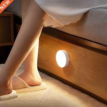 Sanmusion LED Night Light Mini Round Light Sensor Control No