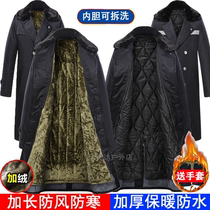 Winter multifunctional winter clothing military cotton coat thickened warm Mens cotton coat security duty waterproof service coat