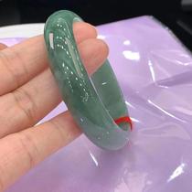 Chow Tai Fook Huanmei Myanmar Natural A Jade Bracelet Perfect Oil Green Female Ice Seed Old Pit Jade Ring
