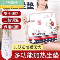 Electric heating cushion heating butt pad pet pad small electric blanket removable office car household electric heating pad