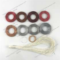 Sealed copper iron yellow and white cotton thread transparent nylon wire Stainless steel wire Electric meter water meter instrument sealing buckle wire sealed bean pliers