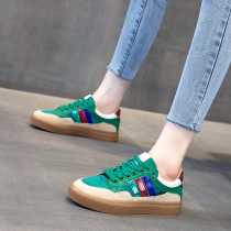 Early autumn popular womens shoes new 2021 explosion casual canvas shoes summer spring and autumn board shoes white shoes womens autumn