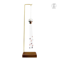 Dopamine wind chimes stand to play with Japanese wind chimes on the table